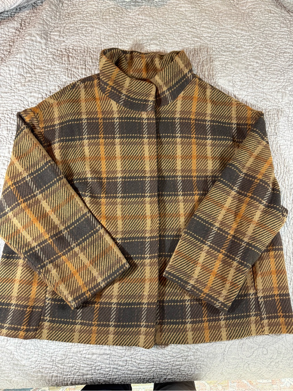 Graver by Susan Graver QVC Plaid Jacket – Size 2X – Style AT2783 NEW
